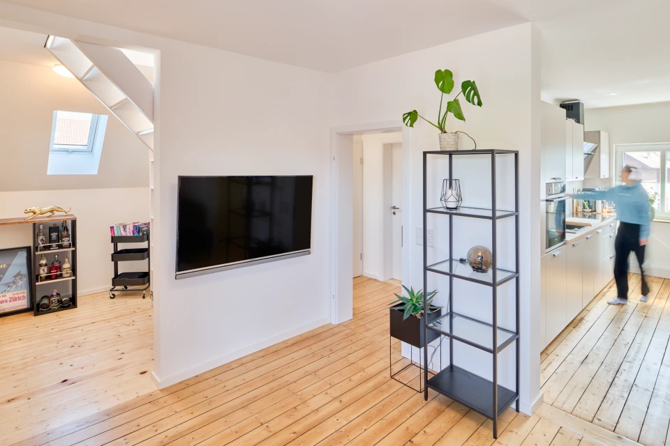 Offener Wohn- und Essbereich