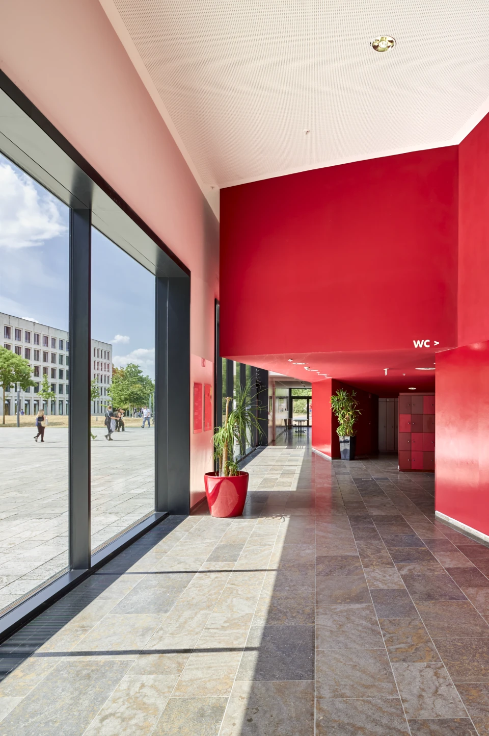 Foyer Hörsaalzentrum Campus Westend