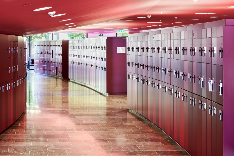 Schließfächer Hörsaalzentrum