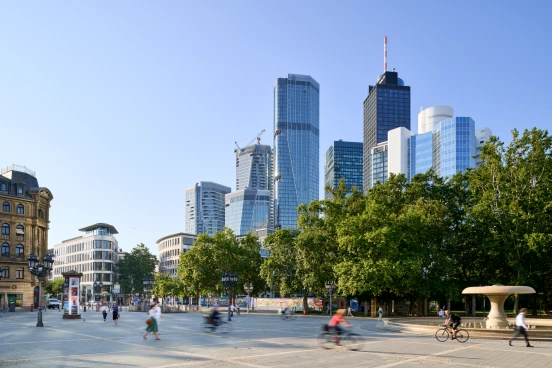 FOUR Skylineblick Opernplatz Frankfurt 