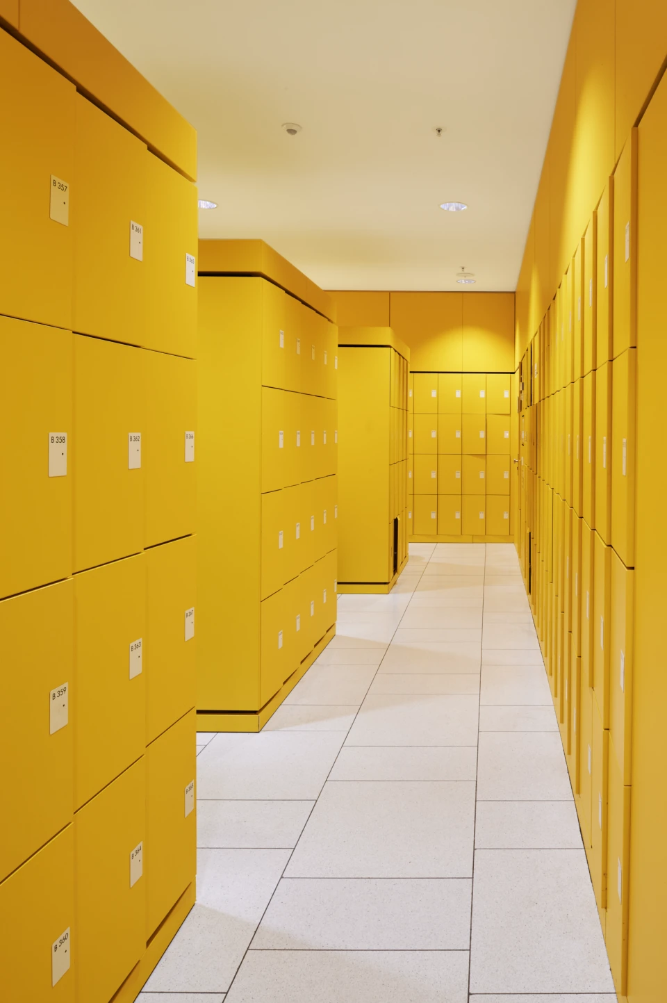 Schließfächer PEG Gebäude Campus Westend