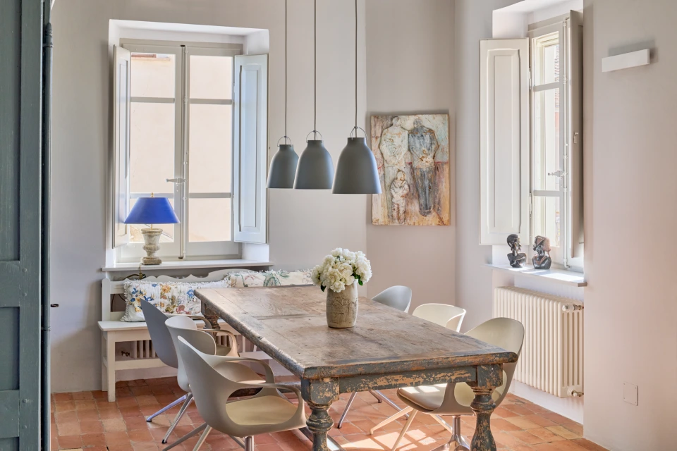 Ansprechender Essbereich