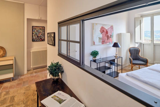 Wohnetage mit Loft-Fenster