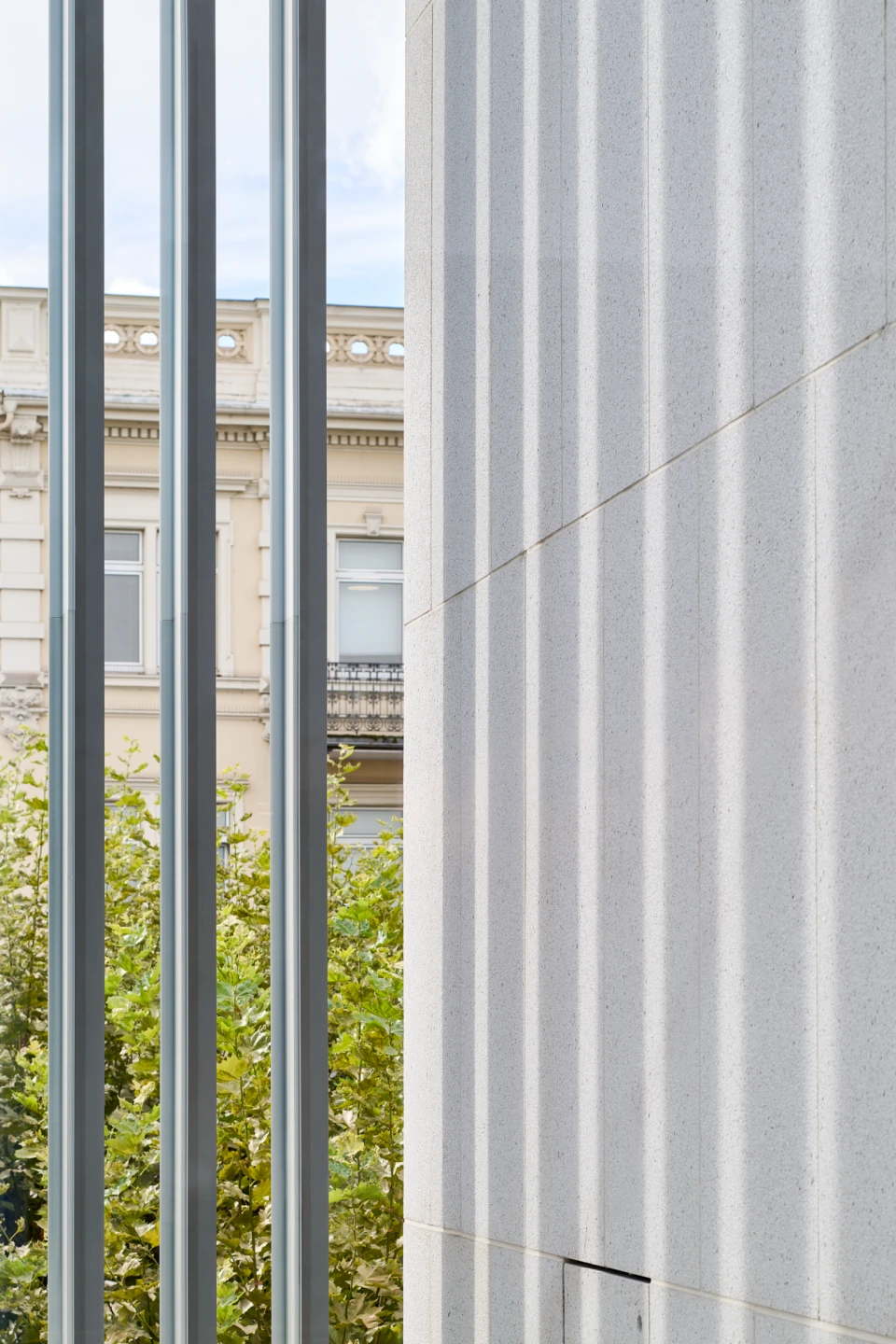 Licht und Schatten Detail Museum Reinhard Ernst
