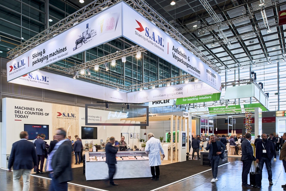 Architekturfotografie Messestand S.A.M.