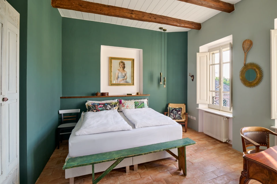 Schlafzimmer Grüner Salon