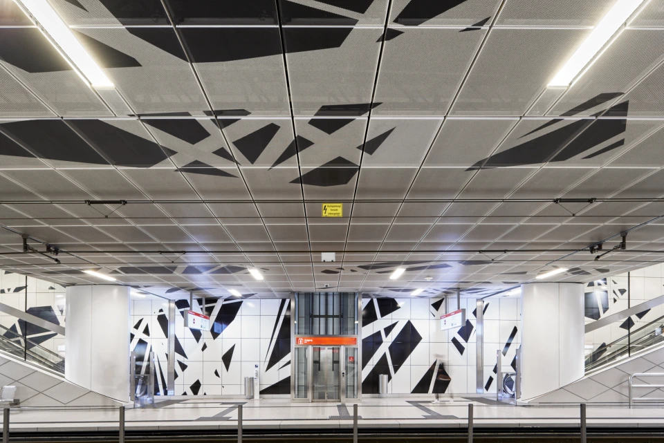 Stationsraum U-Bahnhof Pempelforter Str.