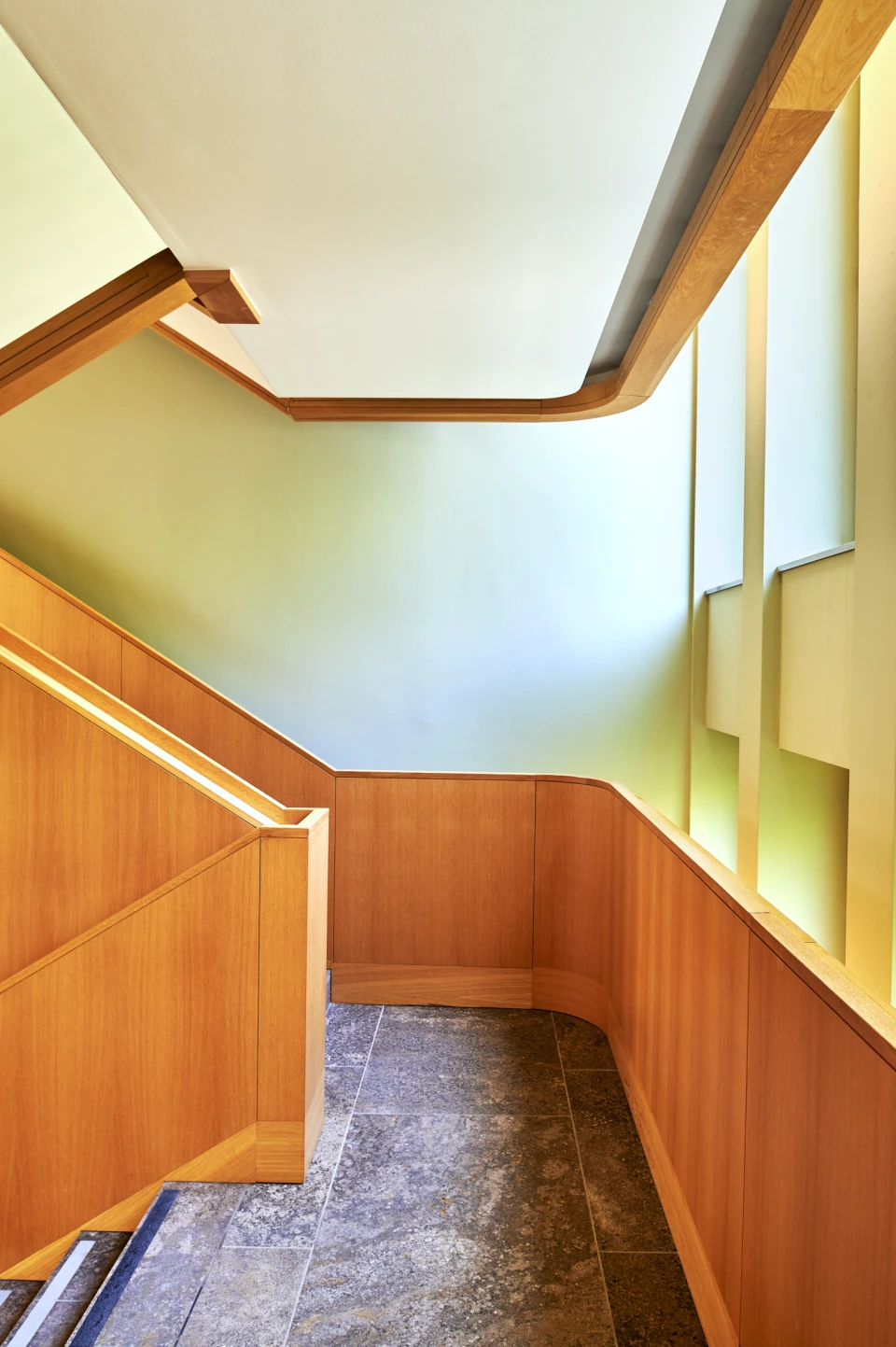 Detail Treppenhaus Institutsgebäude