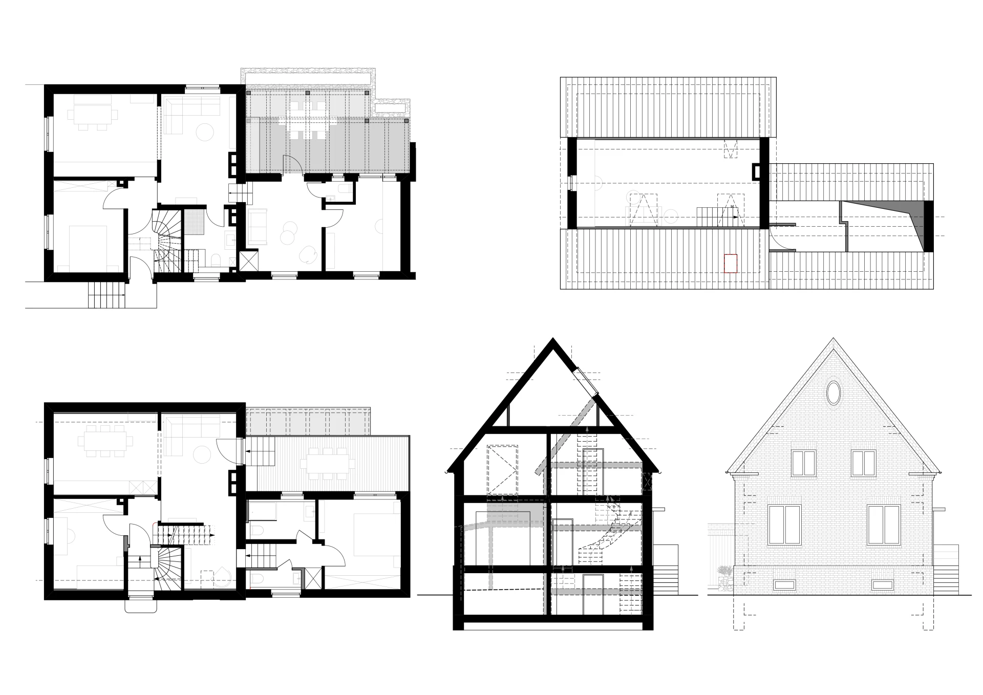 Präsentationspläne_Wohnhaus Architekt Dominik Drepper