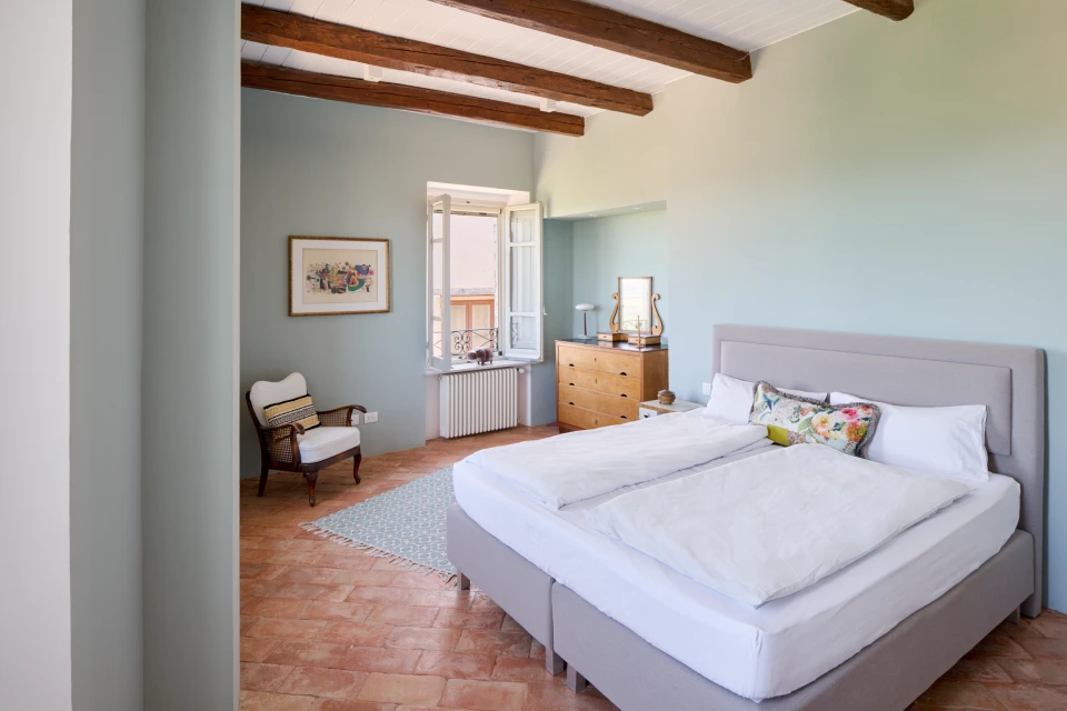 Interior großes Schlafzimmer