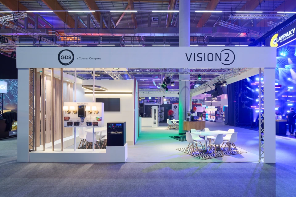 Architekturfotografie Messestand Vision2 GmbH