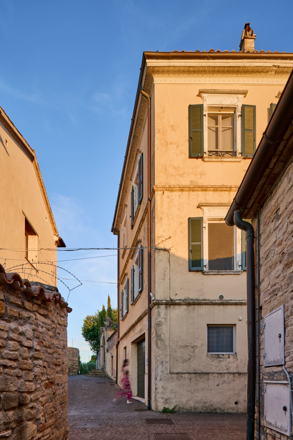 Architekturfotografie Eingangsbereich Palazzo Minzoni