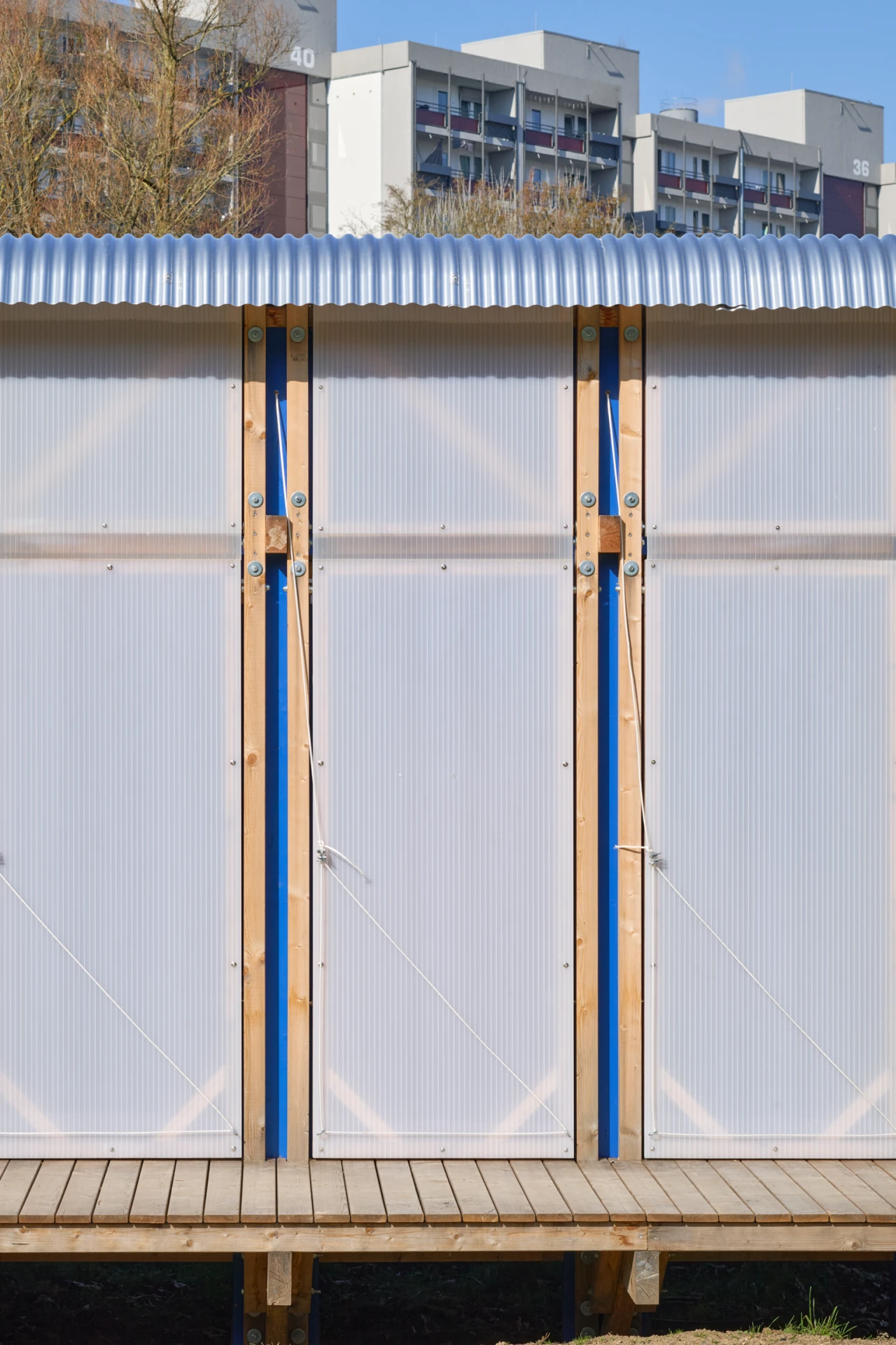 Konstruktionsdetail Fassade öffenbar