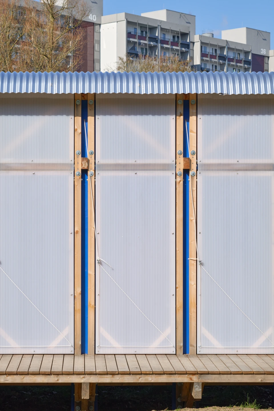 Konstruktionsdetail Fassade öffenbar