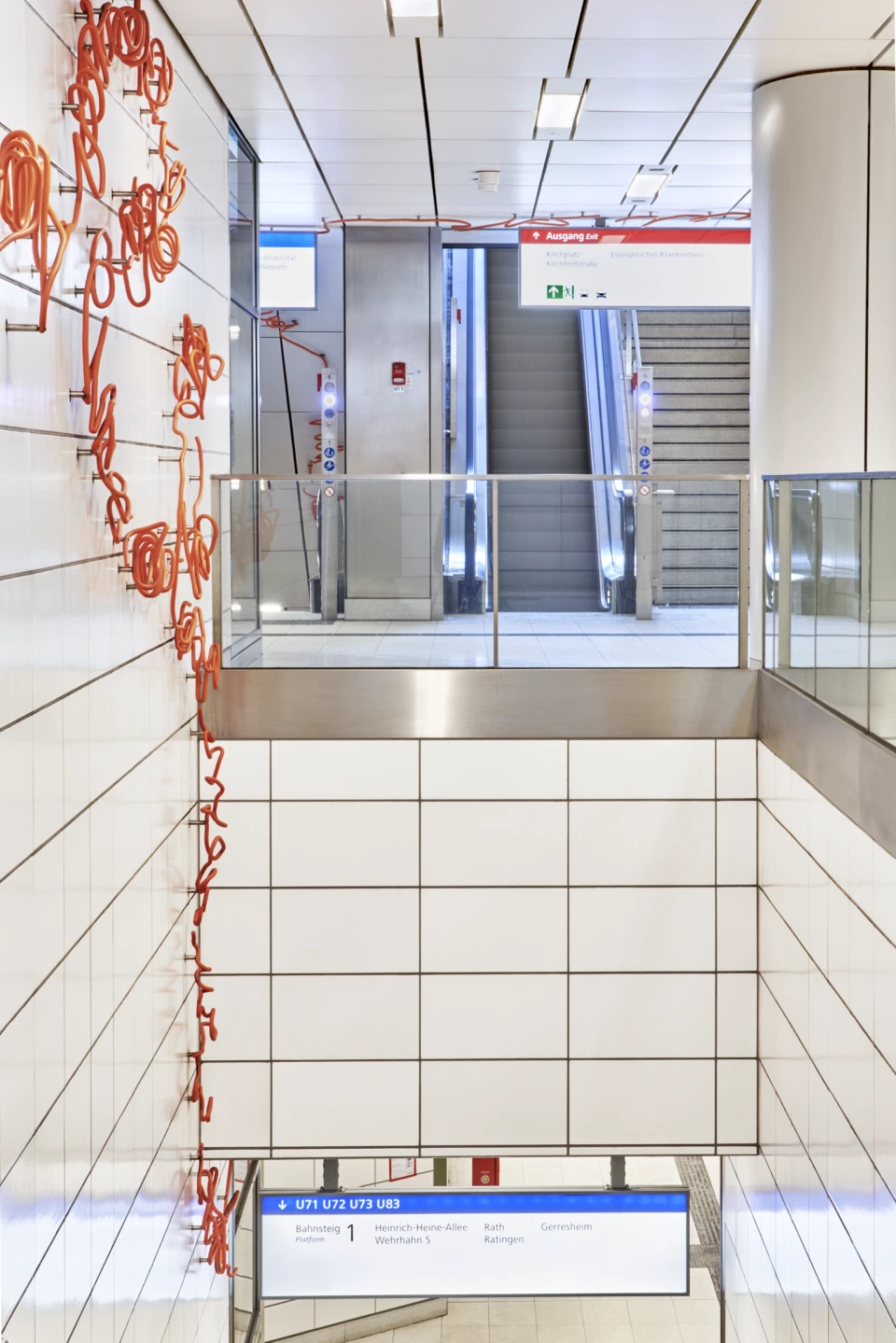 Treppenabgang U-Bahnhof Kirchplatz