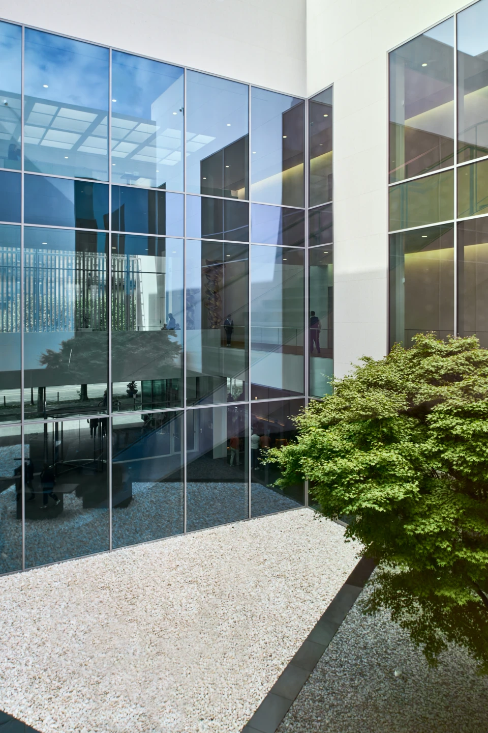 Innenhof Museum Reinhard Ernst Wiesbaden