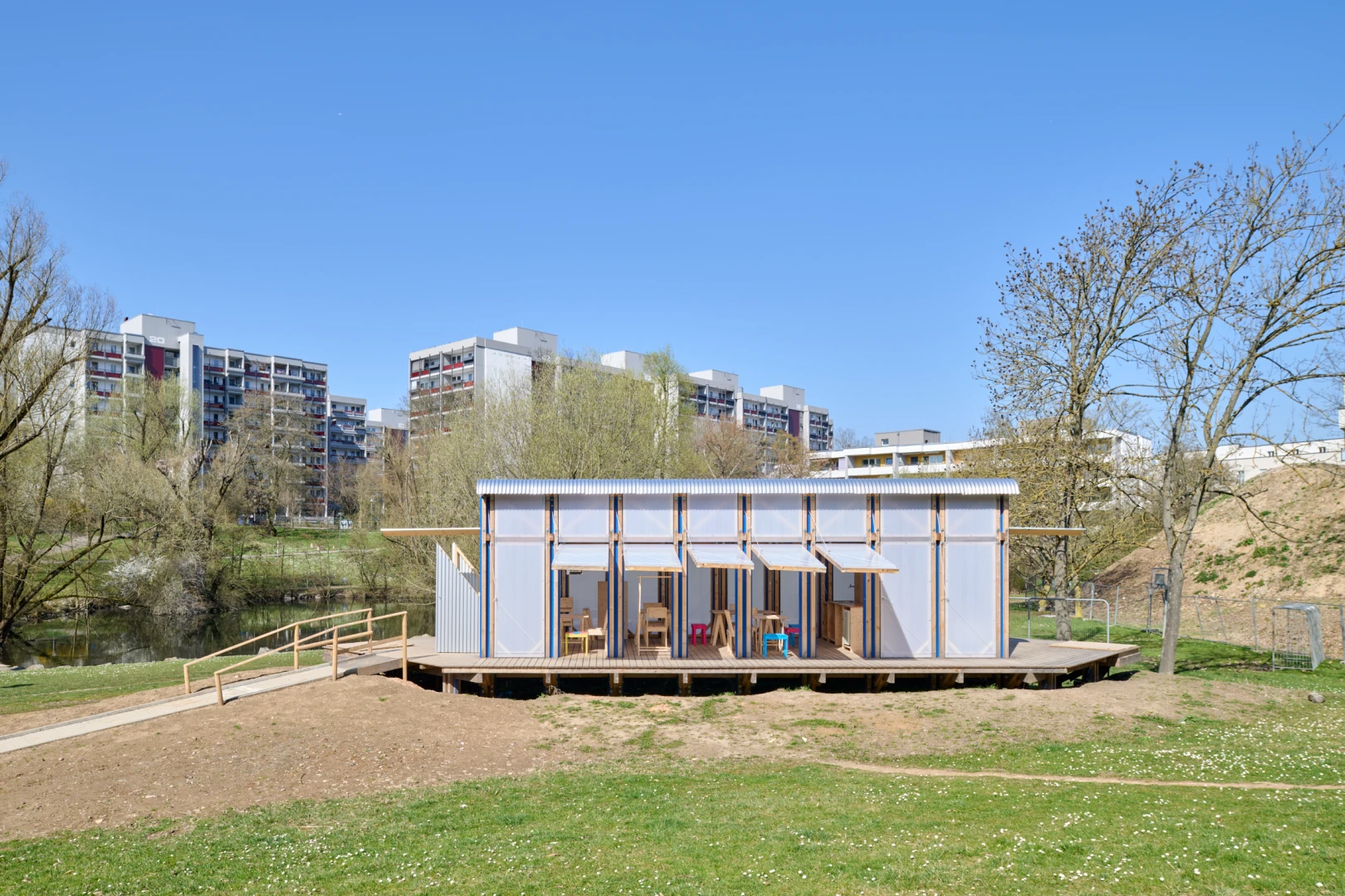 Architekturfotografie Haus am See TU Darmstadt