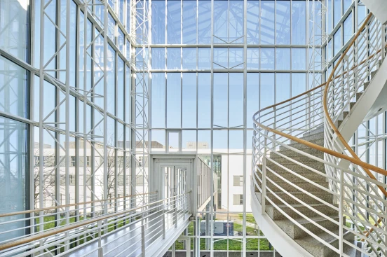 Architekturfotografie Treppe Biozentrum 