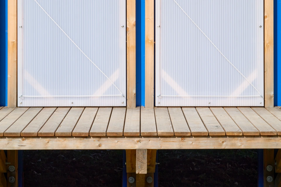 Detail Konstruktion und Fundament