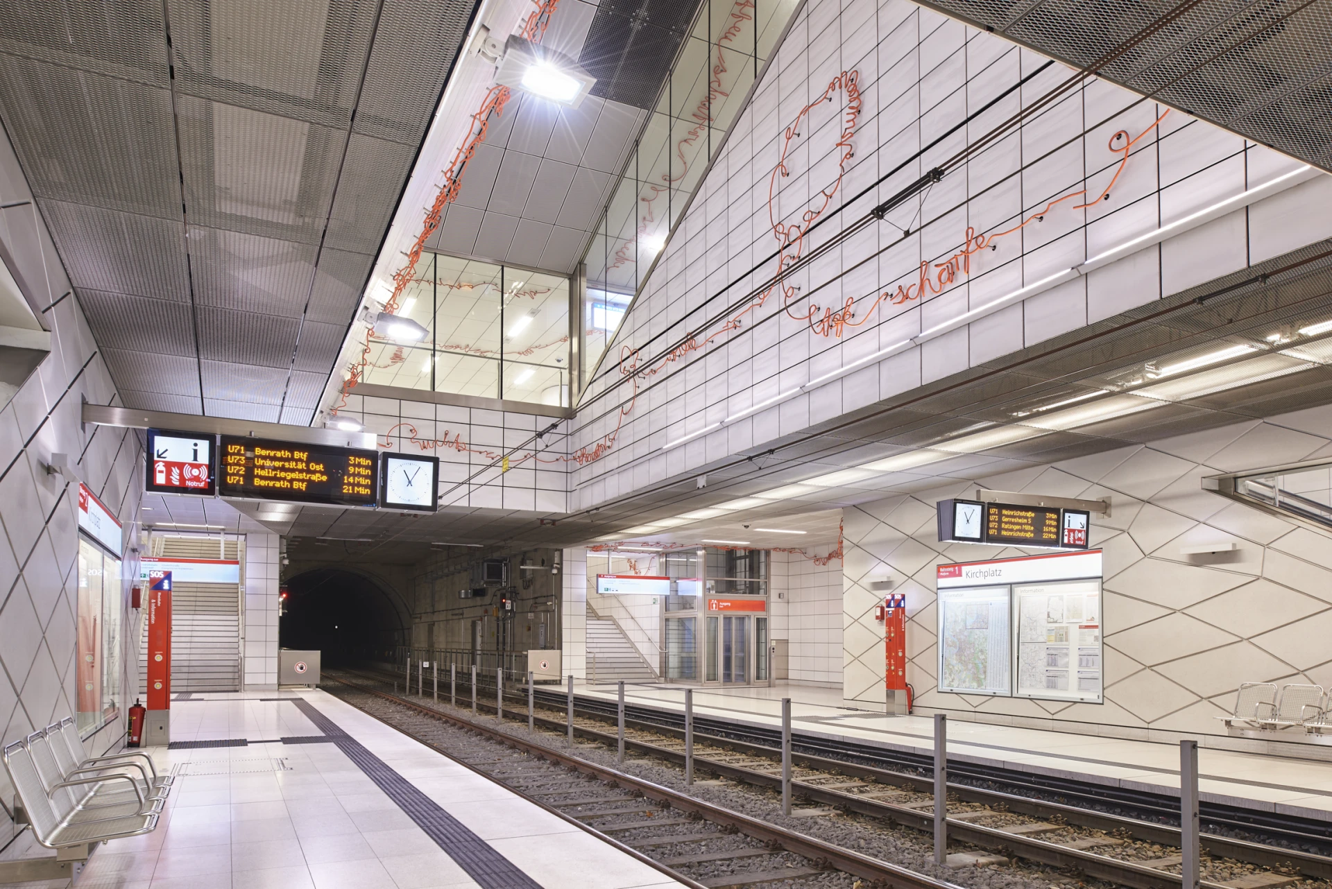 Stationsraum U-Bahnhof Kirchplatz