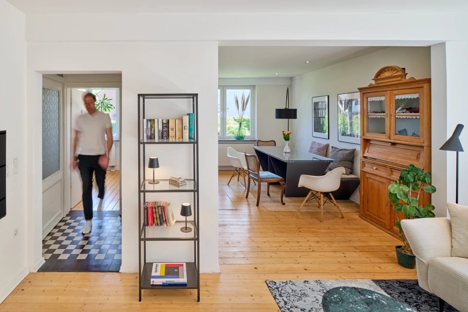 Interior offener Wohn-Essbereich