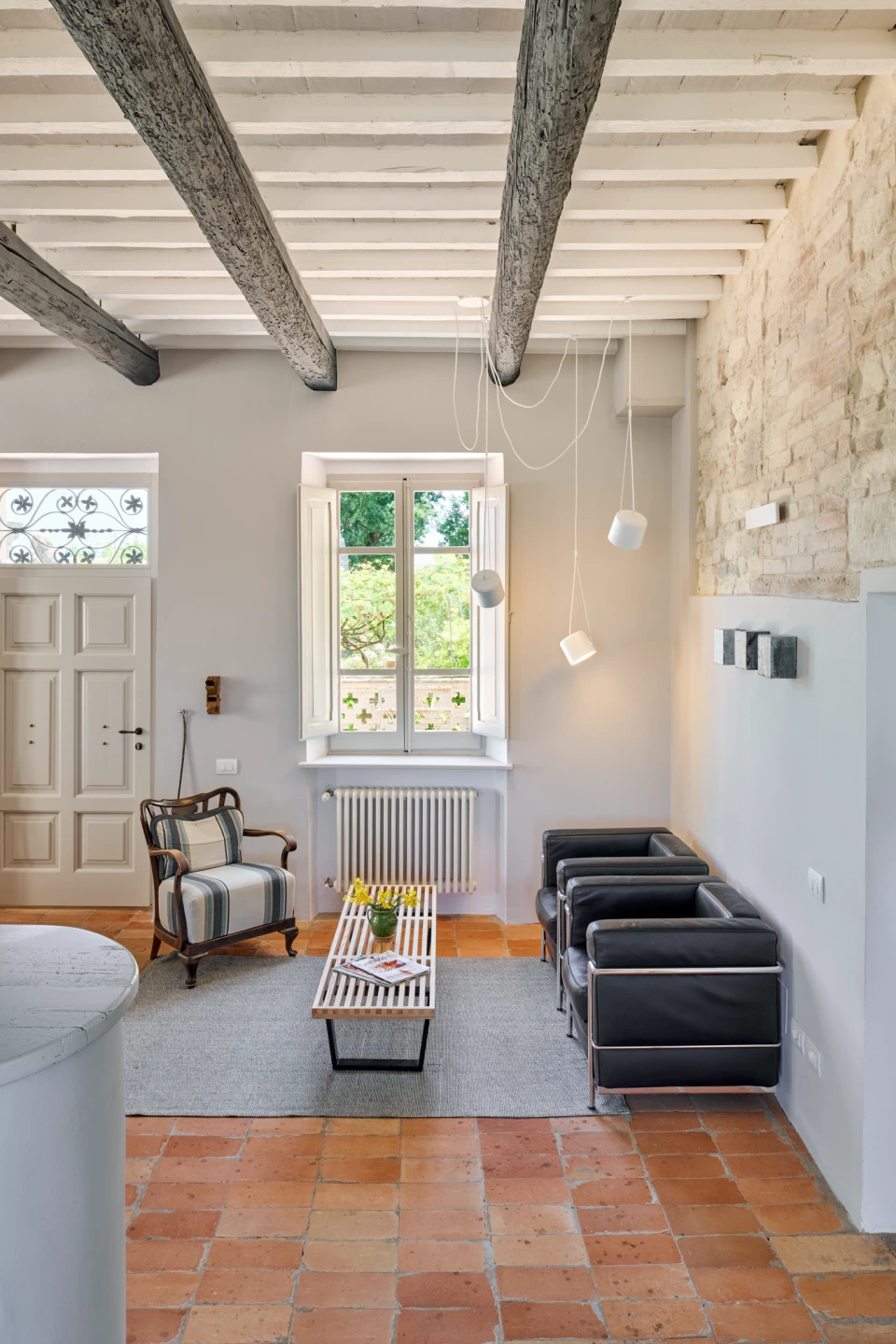 Sitzecke im großzügigen Wohnbereich