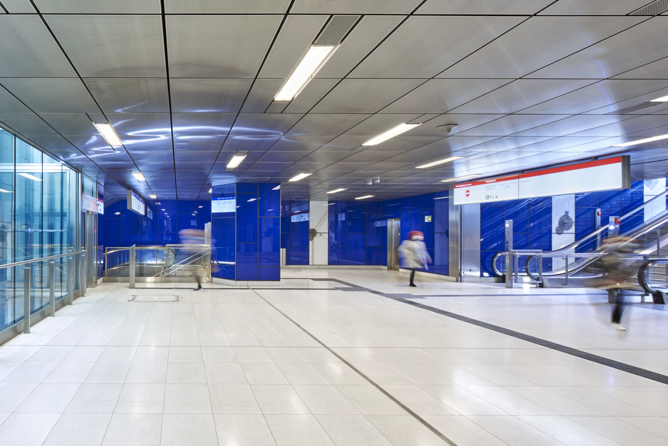 Verteilerebene U-Bahnhof Schadowstraße